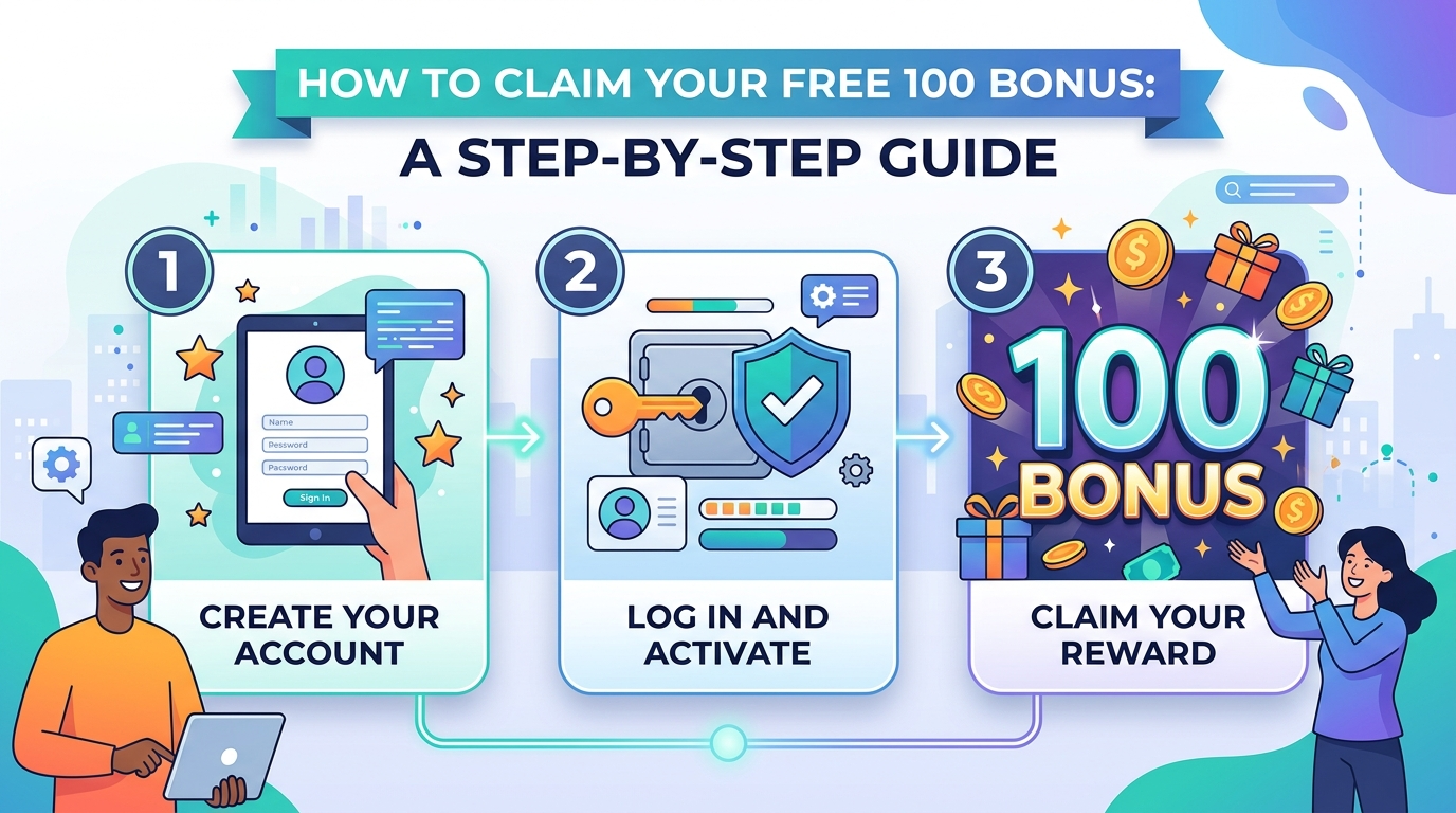 How to Claim Your Free 100 Bonus: A Step-by-Step Guide