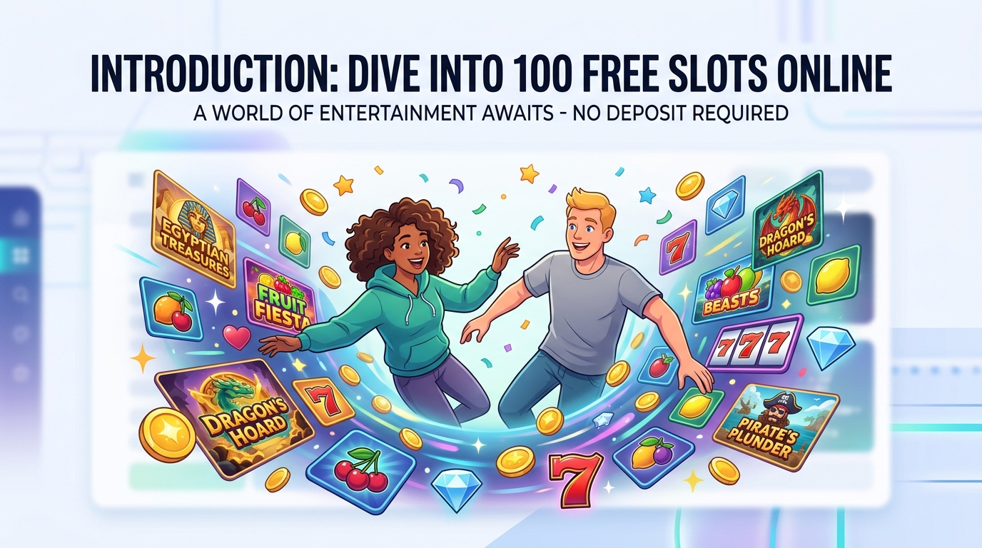 Exploring the Variety: Types of 100 Free Slot Games