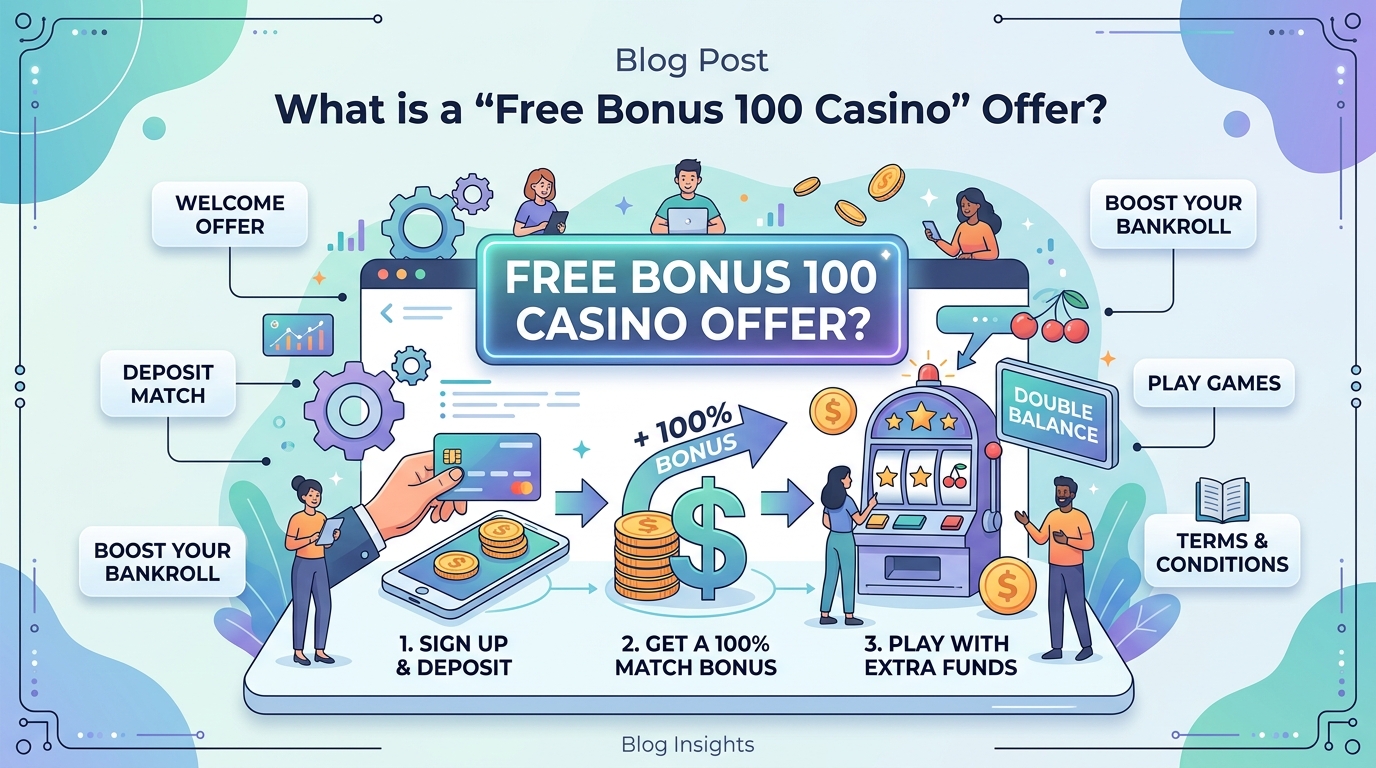 Free Bonus 100 Casino: No Deposit Offers & How To Claim