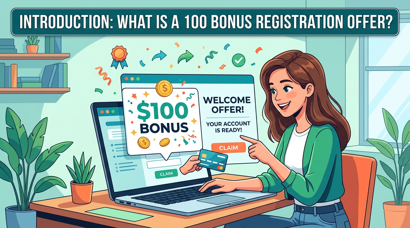 Claim Your 100 Bonus Registration: No Deposit Required!