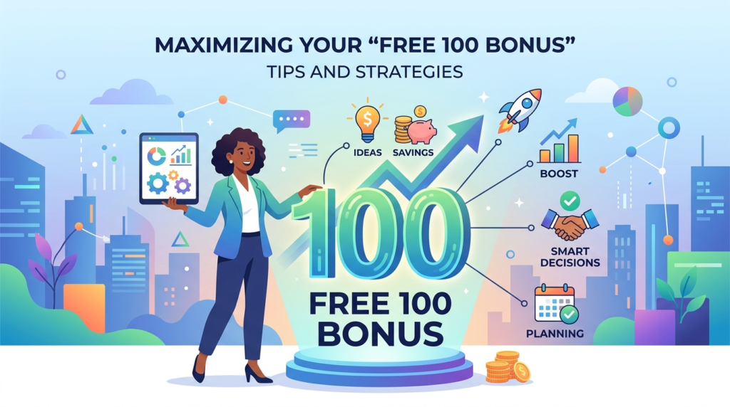 Free 100 Bonus: Claim Your No Deposit Offer Today!