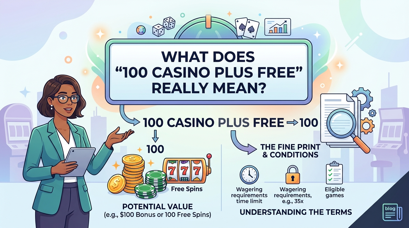 Claim Your 100 Casino Plus Free Spins & Bonuses Now!